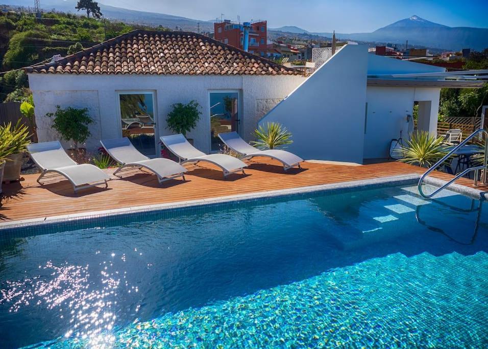 Casa Vina: A Spectacular Away From It All Holiday La Orotava Luaran gambar